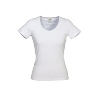 Ladies Vibe Tee Shirt (Colour) FashionBiz
