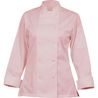 Marbella Women's Chef Jacket L/S Pink (size) - CWLJ-PIN-(size) Chef Works