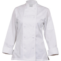 Marbella Women's Chef Jacket L/S White Med - CWLJ-WHT-M Chef Works