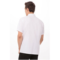 Cooks Utility White Shirt Short Sleeved, Men's