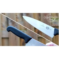 200mm Chefs Knife Wide Blade Fibrox Handle - Victorinox