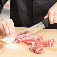 250mm Butchers Knife Wide Tip Fibrox Handle - Victorinox