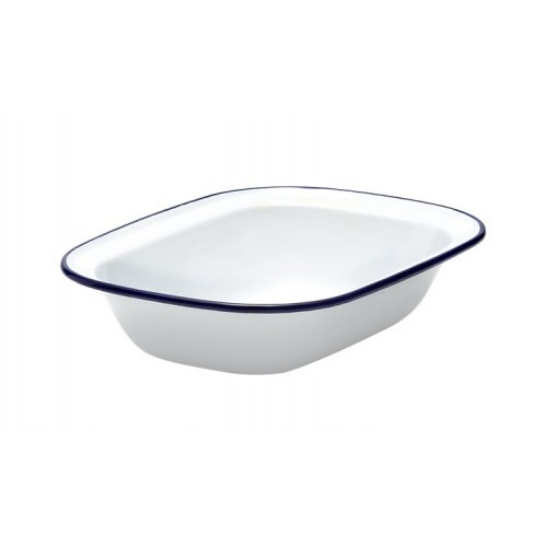 220mm Enamel Rectangle Dish Falcon Enamelware 220mm Enamel Rectangle Dish Falcon
