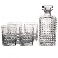 Elixir Whiskey Decanter 5 Piece Set