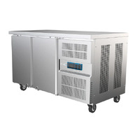 Airex Underbench Double Solid Door Chiller