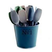 255mm Silicone Spoon Neutral Colours, Zeal