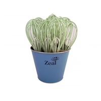 245mm Silicone Whisk Neutral Colours, Zeal