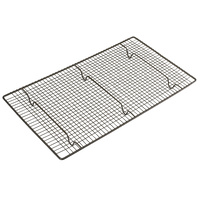 460x250mm Cooling Rack, Black,  Bakemaster