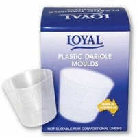 Plastic Dariol Mould (pack of 50)
