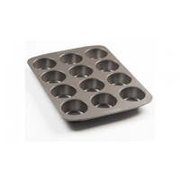 12 Cup Muffin Pan - Non Stick, Pyrex
