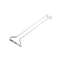 250mm Glass Hanger Chrome