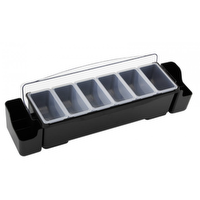 Bar Caddy 6 Compartment- Complete