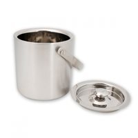 1.0 Ltr Insulated S/S Ice Bucket With Lid - Satin Finish (T10783)