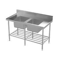 Double Bowl Sink Bench