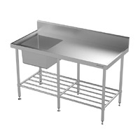 Sink Bench with Left Bowl