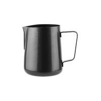1000ml Black Frothing Jug