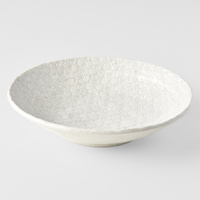 240mm White Star Large Shallow Bowl 