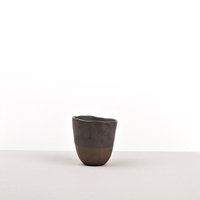 Black and Bisque Lopsided Mug