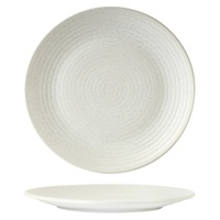 265mm Ribbed Coupe Plate Frost Zuma 