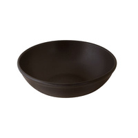 195mm Round Bowl Charcoal Zuma