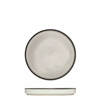 160mm Round Stackable Plate Dusted White