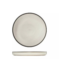 200mm Round Stackable Plate Dusted White