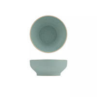 115x60mm Round Bowl Frosted Blue 630ml 