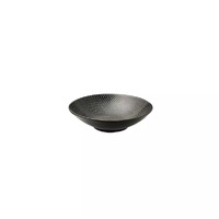 145mm Round Bowl Black Swirl