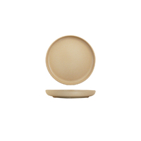 175mm Round Plate Taupe 