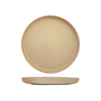 280mm Round Plate, Taupe Eclipse Uno