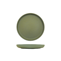 220mm Round Plate Green 