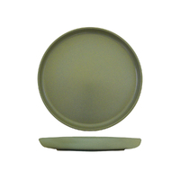 280mm Round Plate Green 