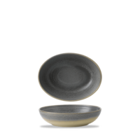 216mm Deep Oval Bowl Granite 
