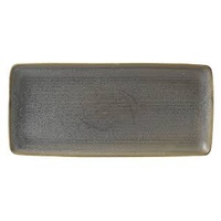 356 x 165mm Rectangular Platter, Granite by Dudson