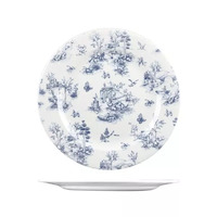 170mm Side Plate Toile Prague Vintage Prints