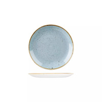 165mm Coupe Plate Duck Egg 