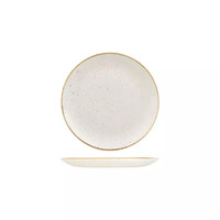165mm Coupe Plate Barley White