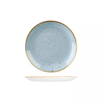 217mm Coupe Plate Duck Egg 