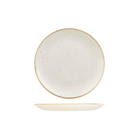 217mm Coupe Plate Barley White 