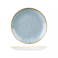 260mm Coupe Plate Duck Egg 