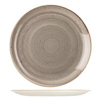 288mm Coupe Plate Peppercorn 