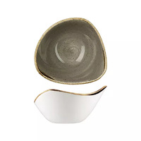 153mm Triangular Bowl Peppercorn