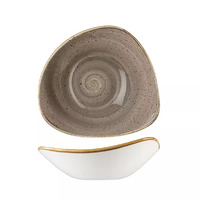 185mm Triangular Bowl Peppercorn