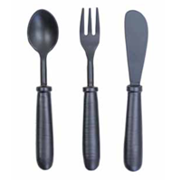 14cm Condiment Set - Nero Black