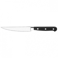 Athena Steak Knife Black reverted handle