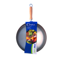 300mm Wok Carbon Steel