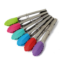 180mm Mini Tongs Silicon Head