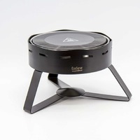 ECO Small Serve Round Buffet Stand Black 