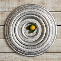 500mm Moroccan Metal Tray