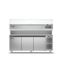 Coldline 3 Door Underbench Prep Countertop, 